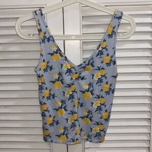 Floral tank top